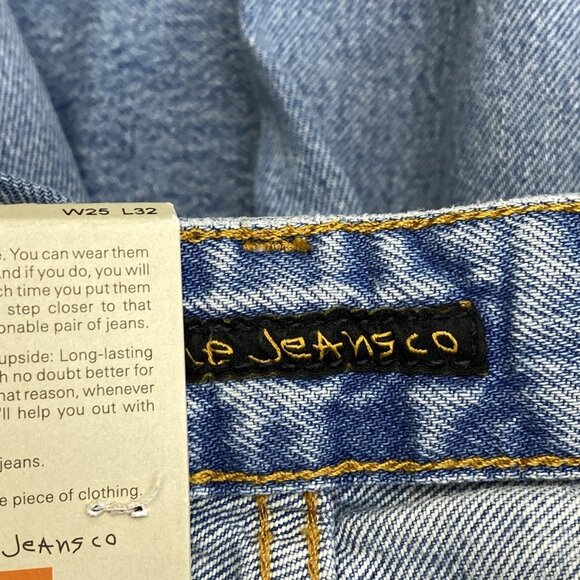 Nudie Jeans Wide Heidi Wide-Leg Jeans – Size 25x32 (NWT) - Picture 3 of 11